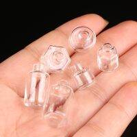 1Pc 1:12 Dollhouse Miniature Transparent Jar Glass Vase Plant Growing Cup Glass Bottle With Lid Home Model Decor Toy