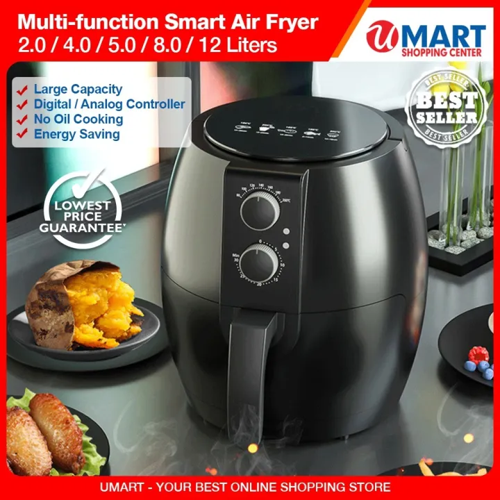 2.0L/4.5L/5.5L/8L/2L air fryer househod muti-fuctio o y smoke Air fryer ...