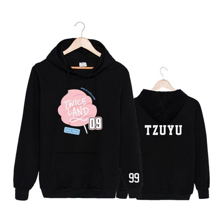 เสื้อกันหนาวpt-377-kpop-twice-tzuyu-twiceland-รองเท้าผ้าใบลําลอง