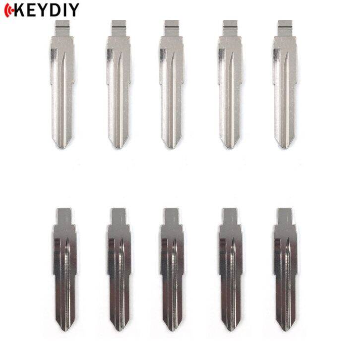 Keydiy Pcs Lot Metal Blank Uncut Flip Kd Vvdi Jmd Remote Key Blade Type For Fiat No