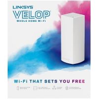 Linksys Velop Intelligent Mesh WiFi System, Tri-Band, 1-Pack White (AC2200)