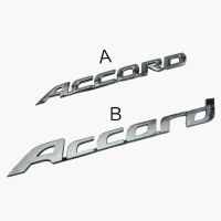 Hot New 1 x ABS Accord Letter Logo Car Auto Trunk Lid Sticker Decal For Honda ACCORD Emblem Badge