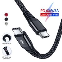 【Super Like】 USB Type C ถึงสาย USB C สำหรับ Xiaomi HuaWei P20 10 20 30 Pro ค่าเร็ว4.0 USBC PD ชาร์จอย่างรวดเร็วชาร์จ USB-C Type-C สาย