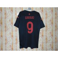 เสื้อกีฬาแขนสั้น ลายทีม AC MILAN THIRD 2021/2022 NNS GIROUD 9