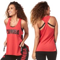 Zumba Keep Dancing Laced Up Tank (เสื้อกล้ามออกกำลังกายซุมบ้า)