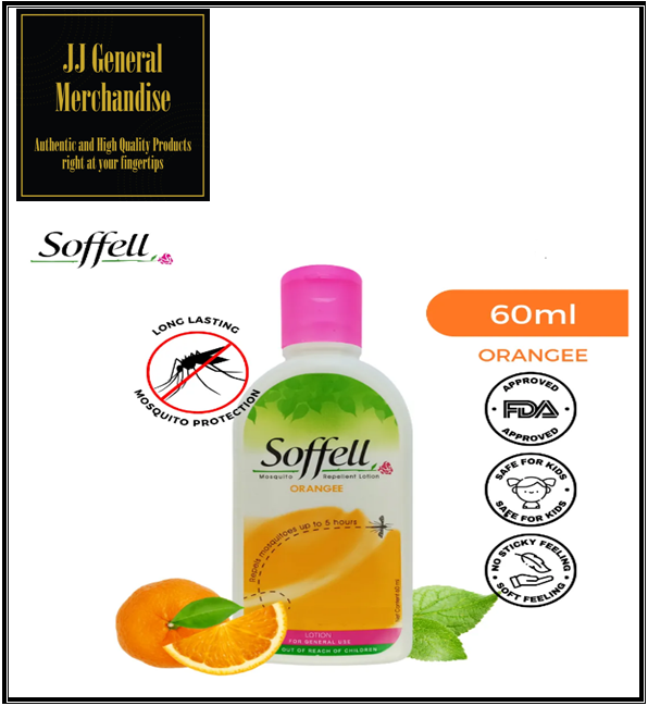 Soffell Mosquito Repellent Lotion Orangee 60ml Lazada PH