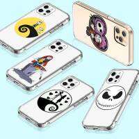 เคสโทรศัพท์ หรับ iPhone 13 14 G9 Moto 12 G8 Play Mini SE Power Max Plus Pro อ่อนนุ่ม โปร่งใส ปก T-105 Nightmare Christmas