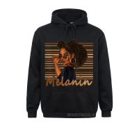 Cute Melanin Afro Natural Hair Queen Black Girl Magic Gift Warm Long Sleeve Hoodies Funny Labor Day Men Sweatshirts Cute Hoods Size Xxs-4Xl