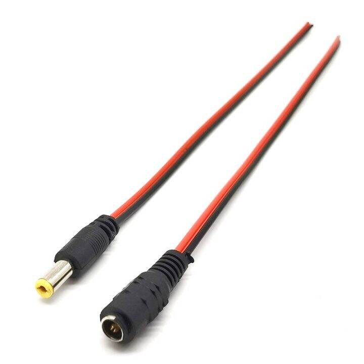 male-female-jack-cable-adapter-plug-power-supply-5-5-2-1mm-12v-dc-connectors-set-for-led-strip-light-cctv-camera