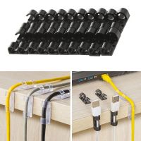 5/10/20PCS Cable Clips Organizer Drop Wire Holder Cord Management Self-Adhesive Home Cable Manager Fixed Clamp Wire Winder