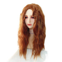 CosDaddy Little Mermaid Ariel Cosplay Wig Women Cosplay Wigs Women Short Synthetic Hair Halloween Cosplay Props