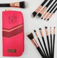 GLAMEZZ 20s Gatsby Makeup Brush Collection เซ็ทแปรงแต่งหน้า 12 ชิ้น พร้อมกระเป๋า แปรงปัดแก้มขนนุ่มฟู แปรงปัดแก้มแต่งหน้า แปรงแต่งหน้า