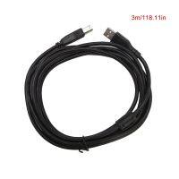 USB 2.0 Type A Male To B เครื่องสแกนข้อมูลเครื่องสแกนเนอร์สายเคเบิลเครื่องพิมพ์3M-Hot