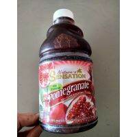 ? ? Natures Sensation Pomegranate น้ำผลไม้รวมเข้มข้น 100%สูตรทับทิมจากผลไม้รวมเข้มข้น 946 ml ราคาถูกใจ