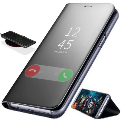 「Enjoy electronic」 Flip Mirror Case For Samsung Galaxy A32 A72 A42 A82 A52 Cover For Samsung A50 A10 A30S A70 A10S A40 A80 A90 A20e A11 A12 Case