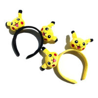 COSE Kids Hair Ring Styling Accessories Gifts Headwear Pikachu Doll Plush Pikachu Headband Hair band Hairpin