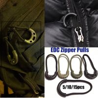Clip Buckle Travel Clothing Suitcase Tent Backpack Ends Lock Zips Zipper Pull Zip Puller Replacement Cord Rope Pullers Door Hardware Locks Fabric Mate