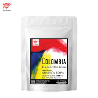 เมล็ดกาแฟคั่ว อาราบิก้า 100% โคลัมเบีย 200 กรัม ตรา เนเจอร์ คาเฟ่ Colombia Roasted Coffee Beans 200g. Natur Cafe Brand