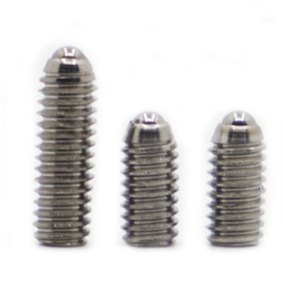 M3 M4 M5 M6 M8 M10 M12 304 Stainless Steel Hex Socket Spring Ball Plunger Grub Point Set Screw Bolt