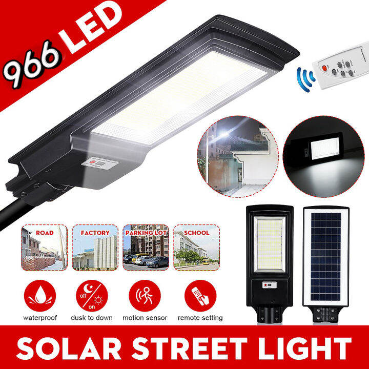 3000W/5000W 492/966LED Solar Panel Street Light Waterproof IP65 LED ...
