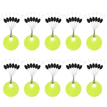 300pcs silicon Space Bean Profession Fishing Float Resistance Anti