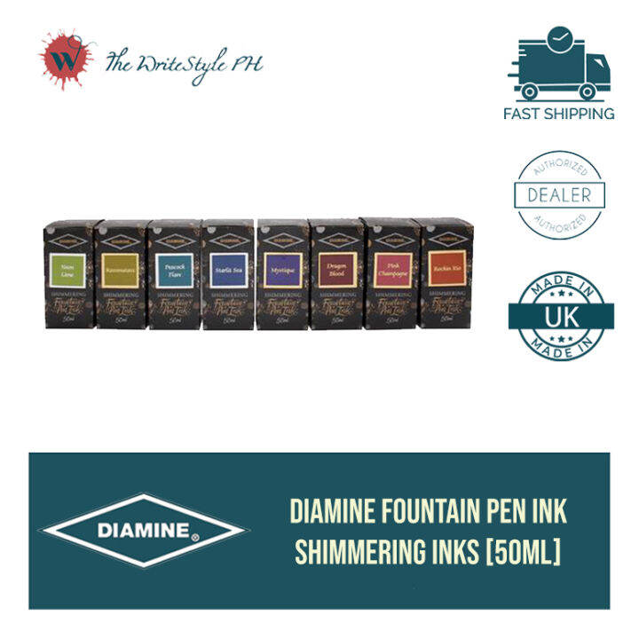 Diamine Fountain Pen Ink [Shimmering Inks] Lazada PH