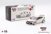 1:64 Honda Civic Type R (FK8) Modulo Edition 10 White Alloy toy cars Metal Diecast Model Vehicles For Children Boys gift hot