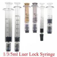 【cw】 1PC 1ML / 3ML 5ML Luer Lock Syringes Screw Blunt Needles Caps Industrial Dispensing ！