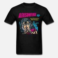 แขนสั้นโอเวอร์ไซส์ใหม่ Alexisonfire เสื้อยืด ผ้าฝ้าย 100% พิมพ์ลายโลโก้วงร็อค สําหรับผู้ชาย LHZYS-4XL  N65A