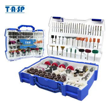 217Pcs Rotary Tool Accessories Kit Cutting Grinder Polishing