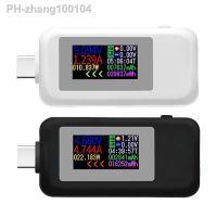 41QF KWS-1902C Type-C Colorful Display USB Tester Current Voltage Monitor Power Meter Mobile Battery Bank Charger Detector