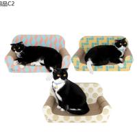 ✳KAFBO Cat Sleeper Sofa - ที่ลับเล็บแมวโซฟาใหญ่ ที่ฝนเล็บแมว ของเล่นแมว โซฟาแมว ที่นอนแมว กระดาษฝนเล็บ โซฟาที่ลับเล็บแมว✬