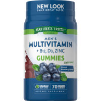 HOT ITEM กัมมี่วิตามินผู้ชาย Mens Multivitamin + B-12 D3 &amp; Zinc Gummies (30/70ชิ้น)