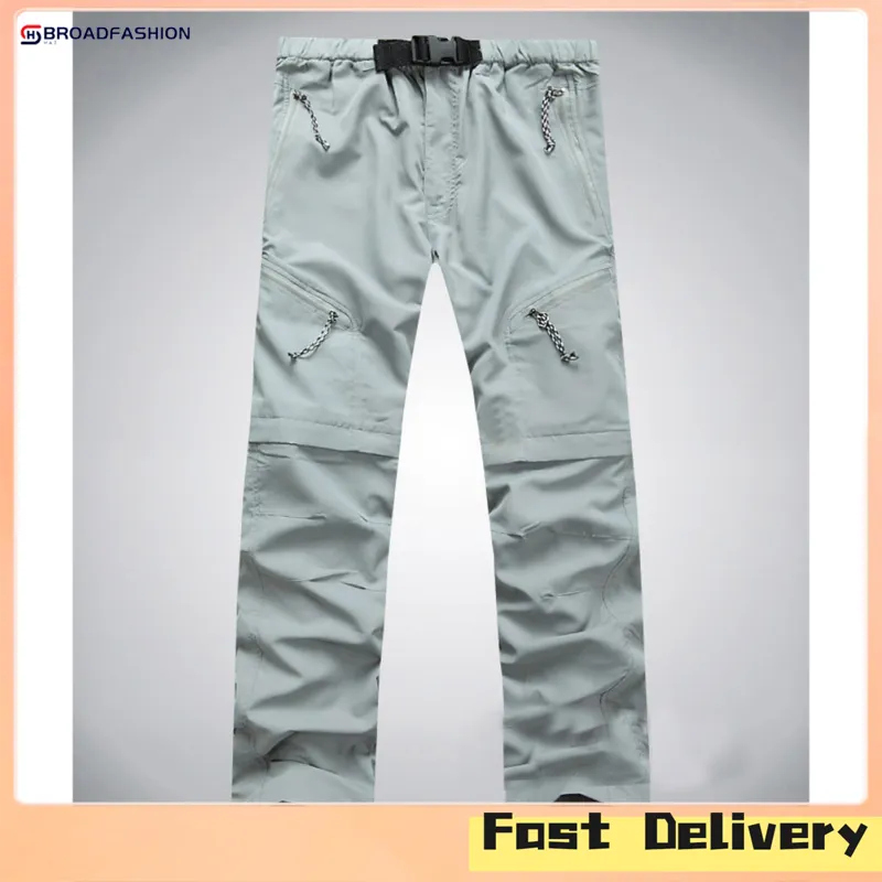 Men and Women Detachable Quick Dry Hiking Pants Sports Trousers