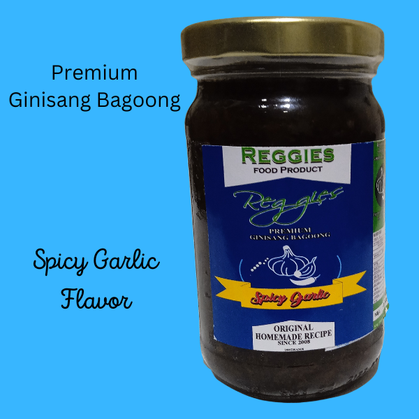 Reggie's Ginisang Bagoong Spicy Garlic Flavor 220 ml What is the