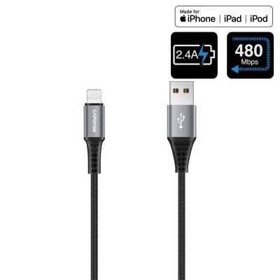 Capdase Metallic LA89 Sync &amp; Charge Cable with L-pin