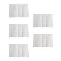 5X Wardrobe Cupboard Self-Adhesive Screw Covers Caps Stickers 54 in 1 White