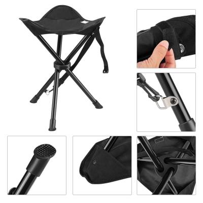 ：“{—— Portable Tripod Stool Folding Chair With Carrying Case For Outdoor Camping Walking Hunting Hiking Fishing Travl 200 Lbs Capacity