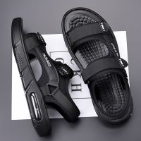 【CW】 Sandals Men 2022 Sport Beach Shoes Fashion Non-slip Breathable Male Platform Outdoor Comforty Trend Slides