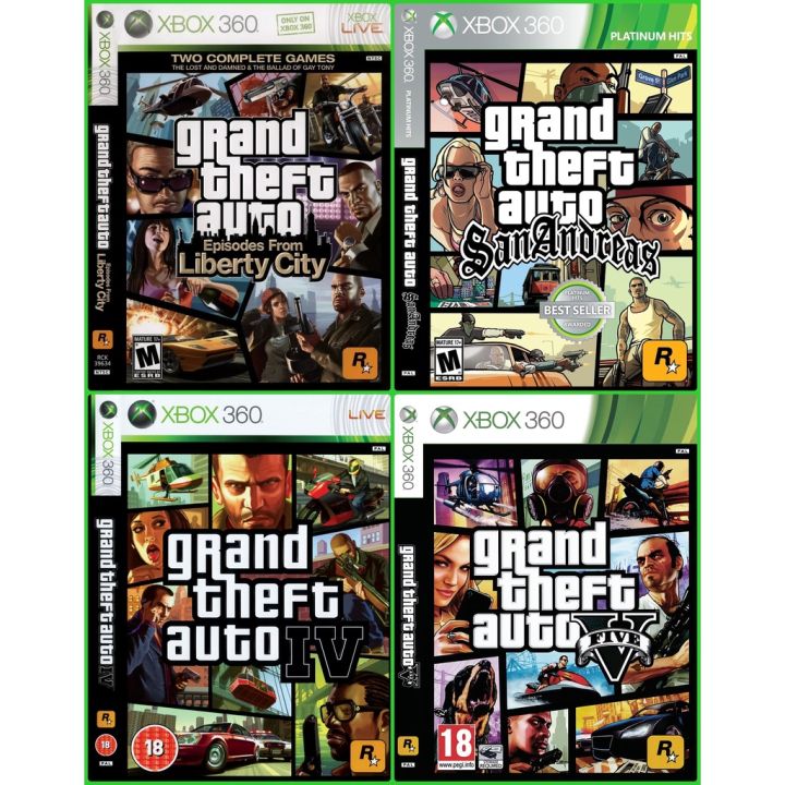 Gta San Andreas Jogo para Xbox 360 L.T3.0