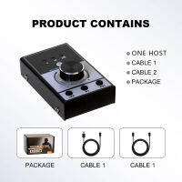 Hot Type-C การ์ดเสียงคอมพิวเตอร์ Multi-Media Volume Controller อินเทอร์เฟซเสียงสำหรับ PC แล็ปท็อป MAC Android สตรีมมิ่งวิดีโอ Mute Control