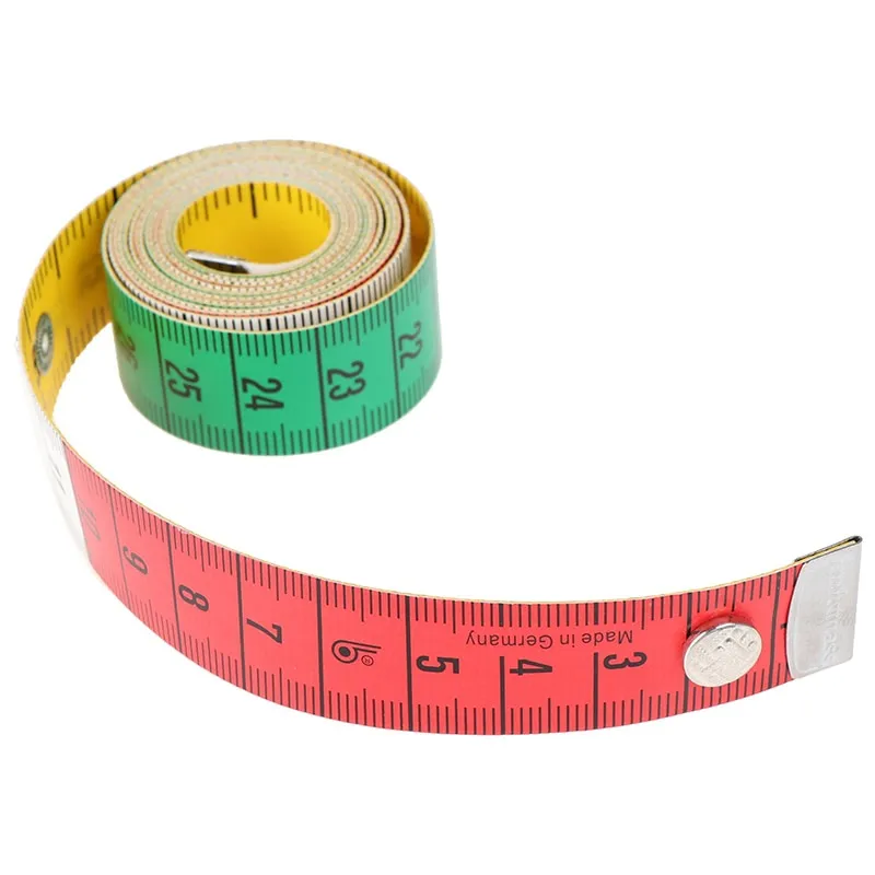 1.5m Body Measuring Ruler Sewing Tailor Tape Measure Mini Soft Flat Ruler  Centimeter Meter Sewing