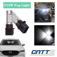 2 ชิ้น P13W sh23w หลอดไฟ LED ไฟตัดหมอกกลางวันวิ่งไฟสำหรับมาสด้า CX-5 CX5 2013 และต่อมา