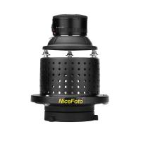 NiceFoto SN-29 Flash Concentrator Conical Snoot Video Light Art Styling Snoot with YONGNUO YN50mm F1.8 Lens Bowens Mount Photographic Equipment Accessories