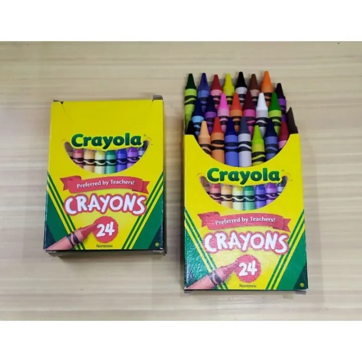 24 color Original CRAYOLA Crayons No52-3024 | Lazada PH