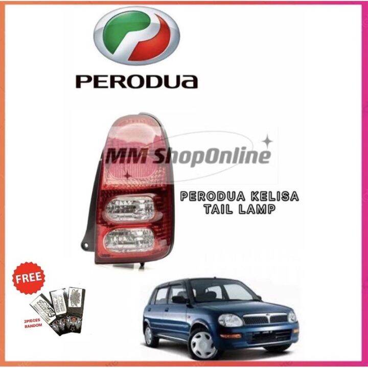 PERODUA KELISA 2000 YEAR REAR TAIL LIGHT LAMP LAMPU BELAKANG Lazada