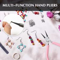 Mini Non-slip Hand Pliers Multi-function Manual Round Tool Pliers Small Pliers Nose F8B9