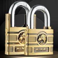 【CC】♟✢  Padlock with Key Classic Dormitory Door Lock Anti-theft Iron Big Cabinet Outdoor Locks