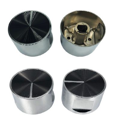 Hot selling 4Pcs High Quality Alloy Material Rotary Switches Round Knob Gas Stove Burner Oven Kitchen Supplies Parts Handles For Gas Stove