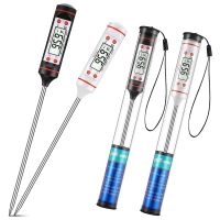 Kitchen Food Waterproof Digital Immediate Read Meat with Long Probe for Candle, Milk, Fry, Roast